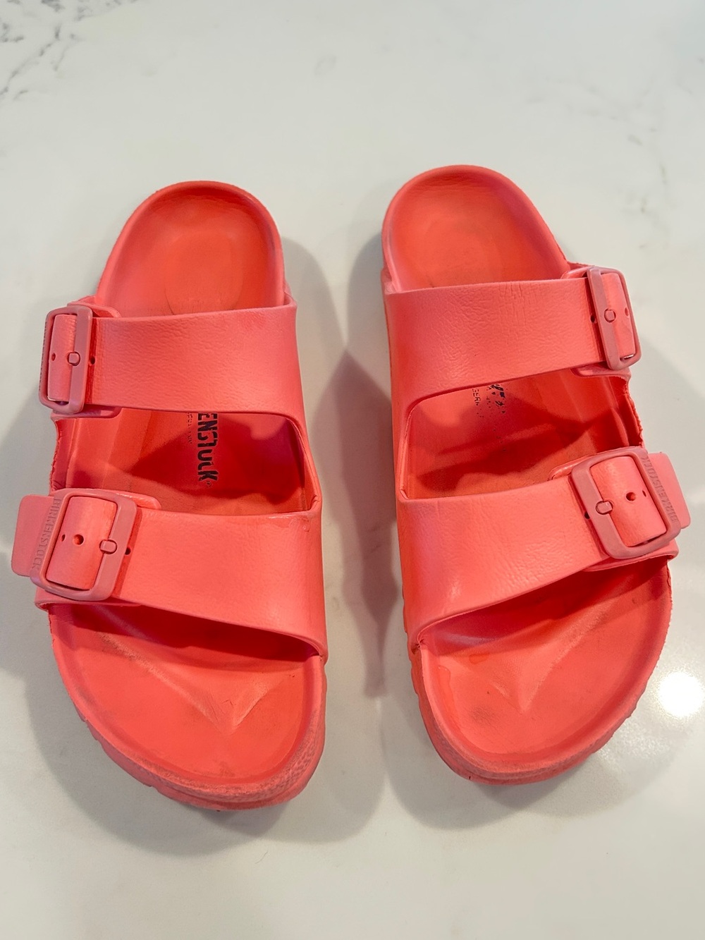 BIRKENSTOCK WOMEN'S ARIZONA ESSENTIALS CORAL EVA size 41
